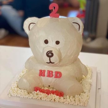 Namtan Bakery - Teddy bear, cake, girl's birthday - Cupcakes Near Me Namtan Bakery - Teddy bear, cake, girl's birthday - Cupcakes Near Me