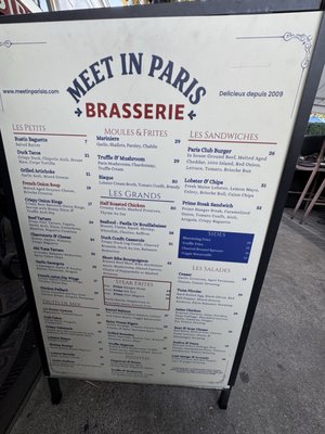 Menu photo 3 Meet in Paris Culver City, CA