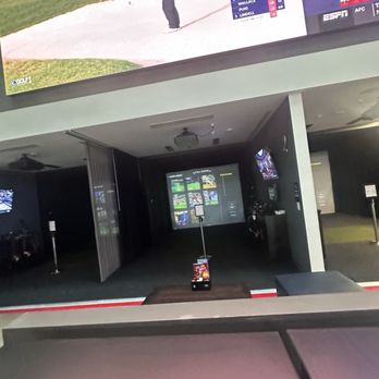 Topgolf - Practice sesh on first floor - Sports Bars Near Me - Renton, Washington