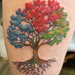 12 Monkeys Tattoos - My family tree, tattooed by Jessica