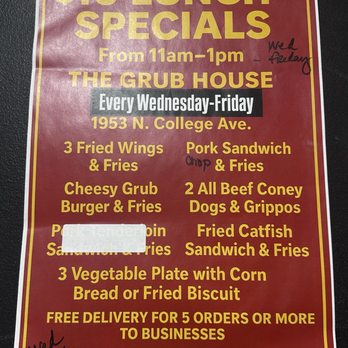 The Grub House - Lunch specials - Breakfast & Brunch Near Me - Indianapolis, Indiana The Grub House - Lunch specials - Breakfast & Brunch Near Me - Indianapolis, Indiana