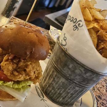 Goode Company Seafood - Fried Oyster BLT Slider - Seafood Near Me - Houston, Texas Goode Company Seafood - Fried Oyster BLT Slider - Seafood Near Me - Houston, Texas