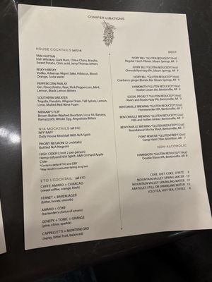 Menu photo 3 Conifer Bentonville, AR Menu photo 3 Conifer Bentonville, AR