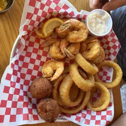 Sweet Heat Shrimp Platter