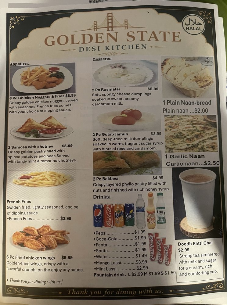 Golden State Desi Kitchen