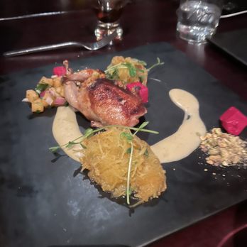Ember - Chorizo stuffed quail - New American Near Me - Breckenridge, Colorado Ember - Chorizo stuffed quail - New American Near Me - Breckenridge, Colorado
