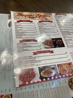 Menu photo 1 Biryani Xpress Roseville, CA Menu photo 1 Biryani Xpress Roseville, CA