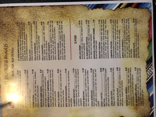 Menu photo 4 El Rancherito Mexican Restaurant Olney, IL Menu photo 4 El Rancherito Mexican Restaurant Olney, IL