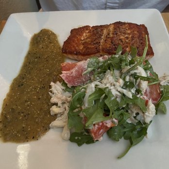Jack Allen's Kitchen - Crispy Salmon - American Near Me - Austin, Texas Jack Allen's Kitchen - Crispy Salmon - American Near Me - Austin, Texas