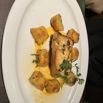 Water Grill - Bellevue - Sea base with butternut squash gnocchi - Seafood Near Me - Bellevue, Washington
