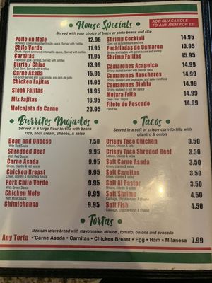 Menu photo 7 Restaurante Las Cazuelas Santa Ana, CA