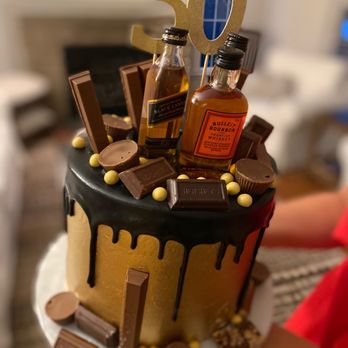 Classic Cakes - a birthday cake decorated with liquor bottles - Bakeries Near Me - Carmel, Indiana