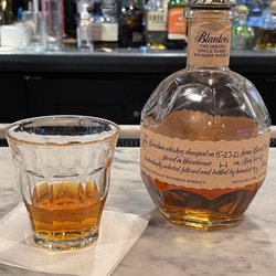 Empire Bar - Blantons bourbon...YES Please