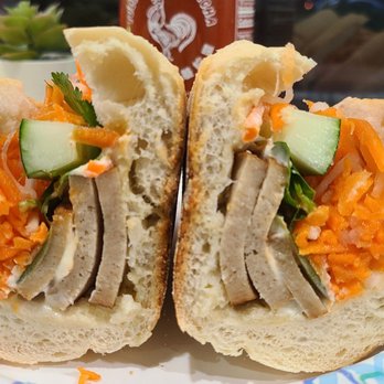 Banh Mi House - a cut in half sandwich - Vietnamese Near Me - Staten Island, New York Banh Mi House - a cut in half sandwich - Vietnamese Near Me - Staten Island, New York