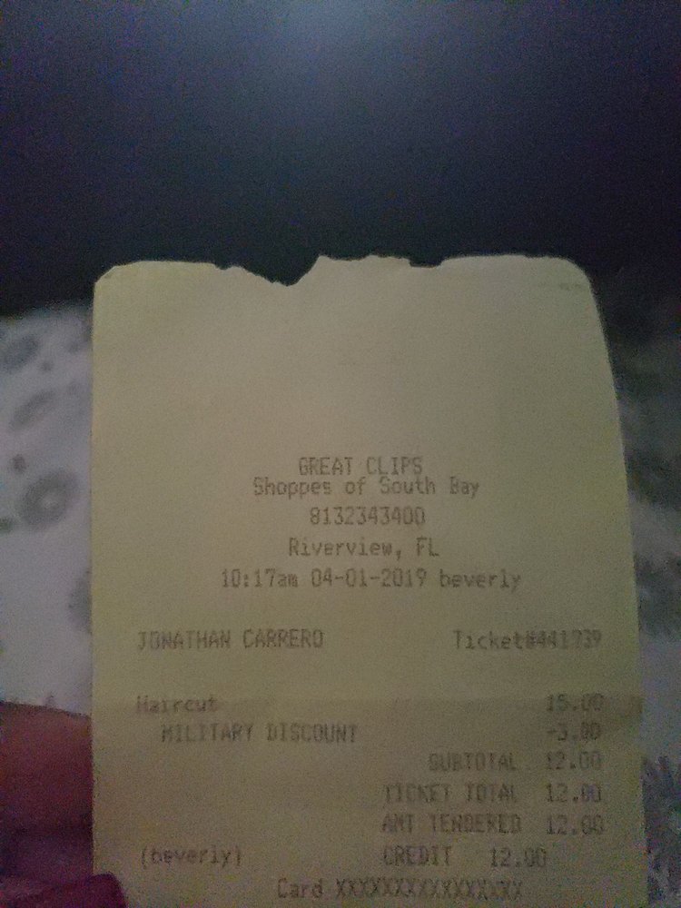 GREAT CLIPS 14 Reviews 10659 Big Bend Rd, Riverview, FL Yelp