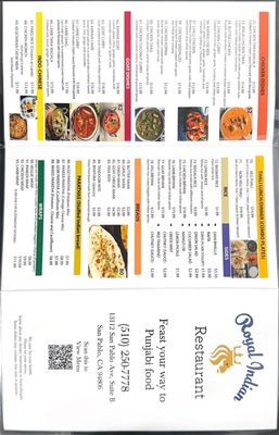 Menu photo 3 Royal Indian Restaurant San Pablo, CA Menu photo 3 Royal Indian Restaurant San Pablo, CA