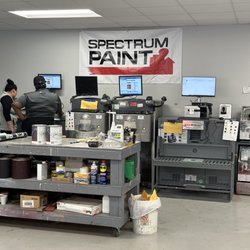 Spectrum Paint - Mixing paint