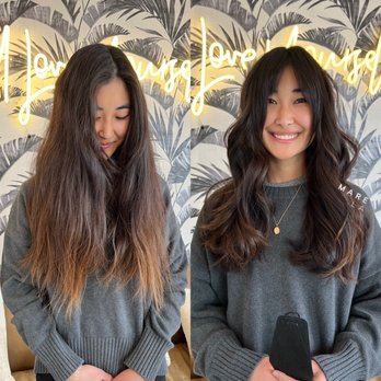 MARE LA - Long layered haircut by Long Beach stylist Mary Tran - Hair Salons Near Me - Long Beach, California MARE LA - Long layered haircut by Long Beach stylist Mary Tran - Hair Salons Near Me - Long Beach, California