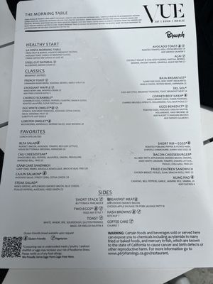 Menu photo 4 VUE Carlsbad, CA Menu photo 4 VUE Carlsbad, CA