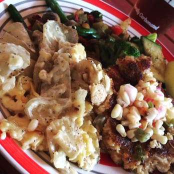Shagger Jacks - We just couldn't stay away from Shagger Jack's! The crab cake was GOOD but the potatoes were GOUDA! - New American Near Me - Oak Island, North Carolina