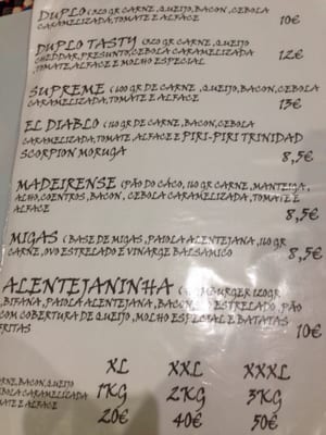 Menu photo 2 Texas Taste Santiago do Cacém, 15