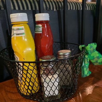 Clancy's Irish Pub - a basket of condiments - American Near Me - Ballwin, Missouri
