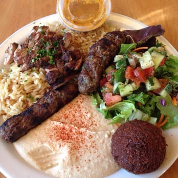 Aladdin's Eatery - Flavor savor plate. Mmmmmmm - Mediterranean Near Me - Raleigh, North Carolina