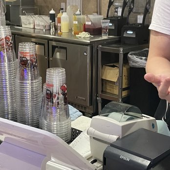 Kung Fu Tea - Trash syrup, not real fruit like they say - Bubble Tea Near Me - College Station, Texas Kung Fu Tea - Trash syrup, not real fruit like they say - Bubble Tea Near Me - College Station, Texas