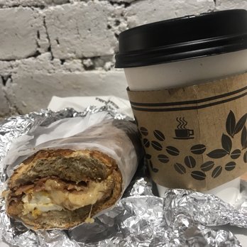 BK Bagels - Croque madam is a must ! Dirty chai as well - Juice Bars & Smoothies Near Me - Brooklyn, New York