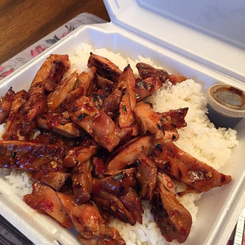 Ohana Teriyaki - Spicy teriyaki $7.95. I got no sides and extra rice! - Japanese Near Me - Bothell, Washington Ohana Teriyaki - Spicy teriyaki $7.95. I got no sides and extra rice! - Japanese Near Me - Bothell, Washington