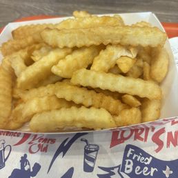 Seasoned Fries. $3.29