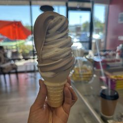Lewis Sweet Shop - Choc and vanilla soft serve