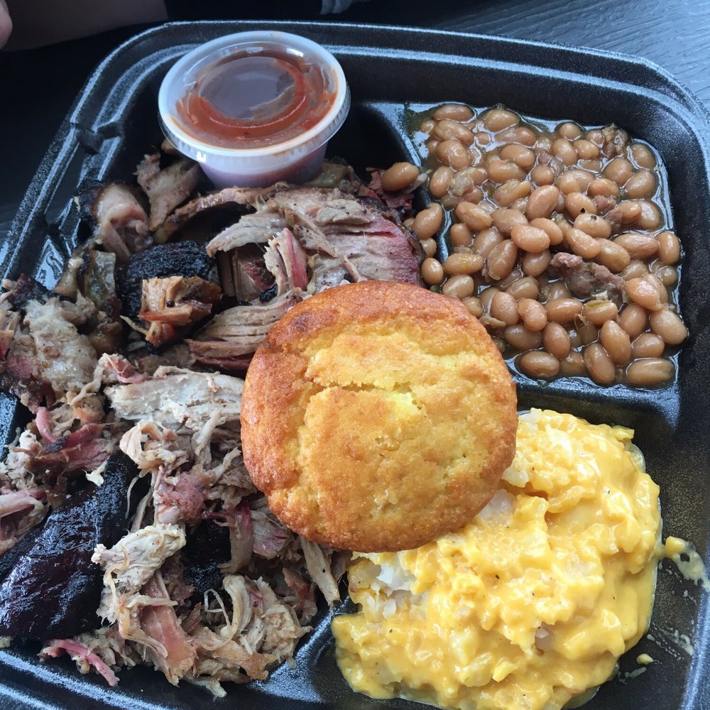 The Pit Stop - Pulled pork, smoked beans and tater tot casserole! - Barbeque Near Me - Grand Rapids, Michigan The Pit Stop - Pulled pork, smoked beans and tater tot casserole! - Barbeque Near Me - Grand Rapids, Michigan