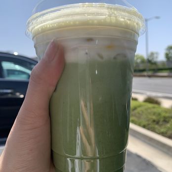 Lagu Cafe - Lavender matcha latte - Cafes Near Me - Irvine, California