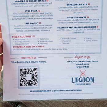 Legion Brewing West Morehead - Menu - Breweries Near Me - Charlotte, North Carolina Legion Brewing West Morehead - Menu - Breweries Near Me - Charlotte, North Carolina