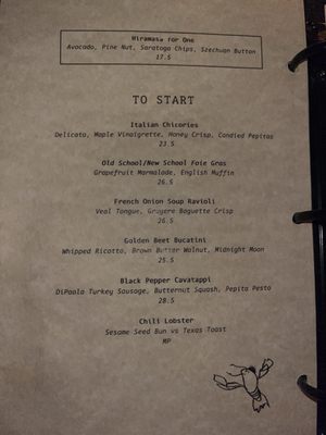 Menu photo 1 Forgione New York, NY