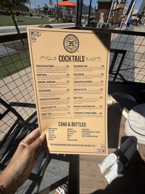Menu photo 5 Junction 35 Spirits - Mountain Mile Location Pigeon Forge, TN