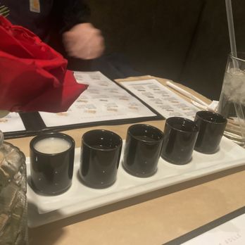 The Happy Sumo - Sake Sampler - Sushi Bars Near Me - Provo, Utah