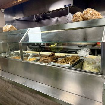 Spike's Cake Shop - Steam table of hot food selection. - Bakeries Near Me - Pomona, California