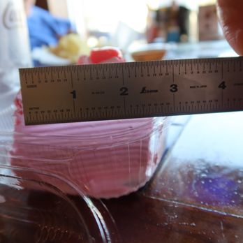 Taco Laguna - Strawberry Tres Leches Cake, side ruler 2 - Mexican Near Me - Cleveland, Tennessee