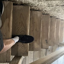 Small steps if you have big feet.