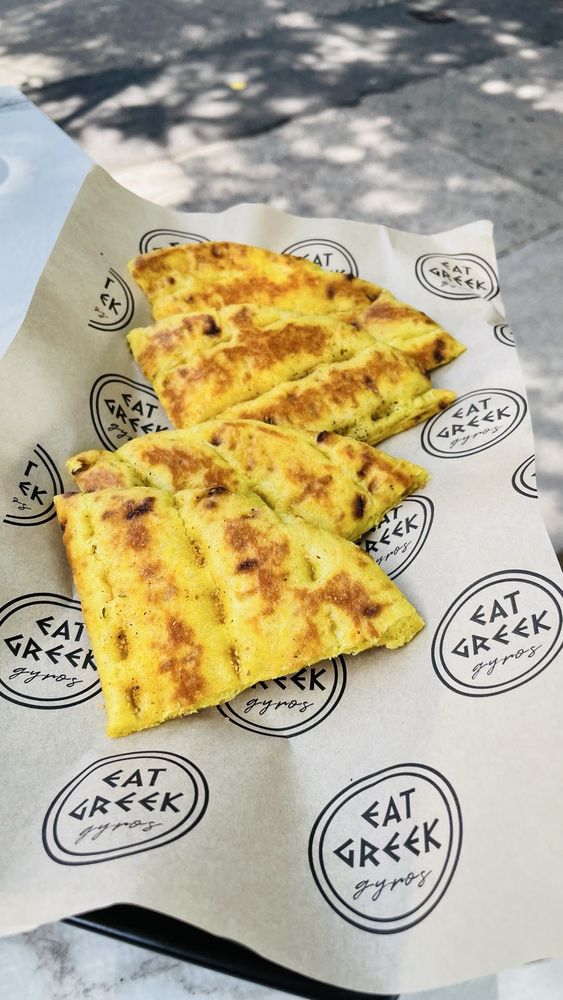 Food from Eat Greek Gyros