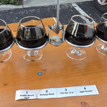 Alpha Acid Brewing - Traditional flight ~ I suggest having some food or snacks while indulging. These are strong! - Breweries Near Me - Belmont, California Alpha Acid Brewing - Traditional flight ~ I suggest having some food or snacks while indulging. These are strong! - Breweries Near Me - Belmont, California