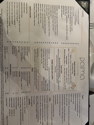 Menu photo 6 Palma Ristorante Burbank, CA Menu photo 6 Palma Ristorante Burbank, CA