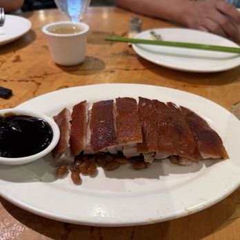 Koi Palace - Roasted suckling pig slice - Dim Sum Near Me - Daly City, California