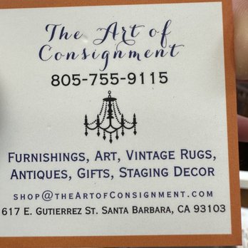 The Art of Consignment - Used, Vintage & Consignment Near Me - Santa Barbara, California The Art of Consignment - Used, Vintage & Consignment Near Me - Santa Barbara, California