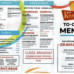 The Kitchen - I wanted to order online but could not find good examples of their complete menu.
