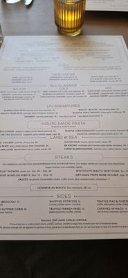 Menu photo 1 Blu Livingston Livingston, NJ