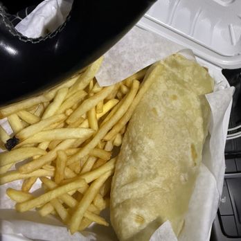 Albertaco's Mexican Food - Kids Bean, Cheese Burrito & Fries - Mexican Near Me - Vista, California