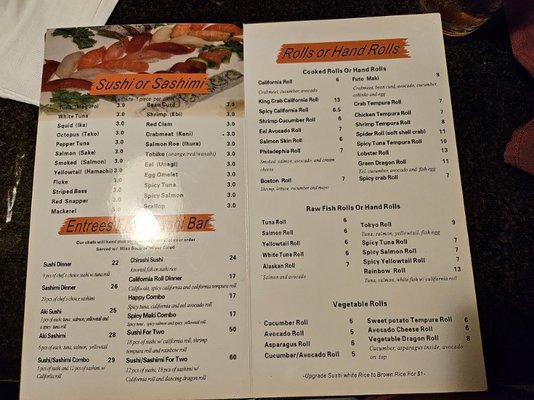 Menu photo 5 Aki Steak House & Sushi Hanover, PA